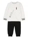 Lapin House Flocked-detailing Tracksuit In Multi