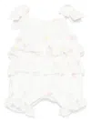 Lapin House Floral-print Shorties In White
