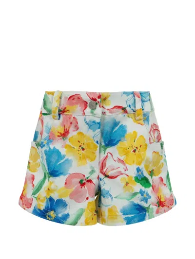 Lapin House Kids' Floral-print Shorts In Multi