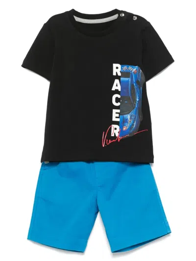 Lapin House Kids' Gabardine-weave Shorts Set
