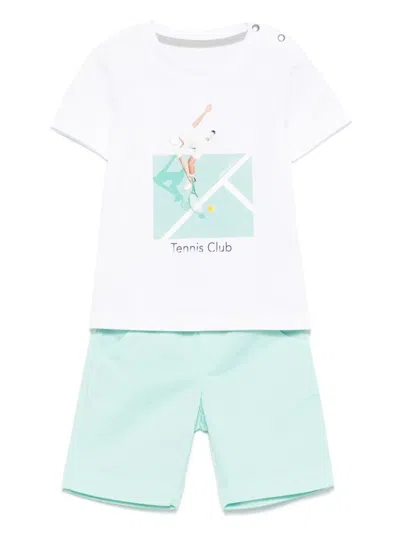 Lapin House Kids' Gabardine-weave Shorts Sets
