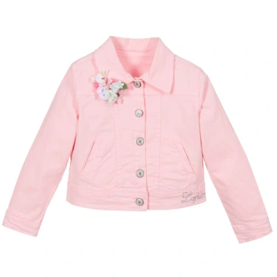 Lapin House Kids' Girls Pink Cotton Jacket