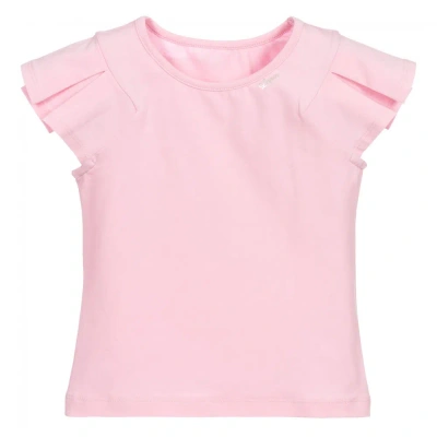 Lapin House Babies' Girls Pink Cotton T-shirt