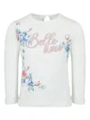 Lapin House Graphic-print Long-sleeve T-shirt In White