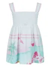 Lapin House Graphic-print Mini Dress In White