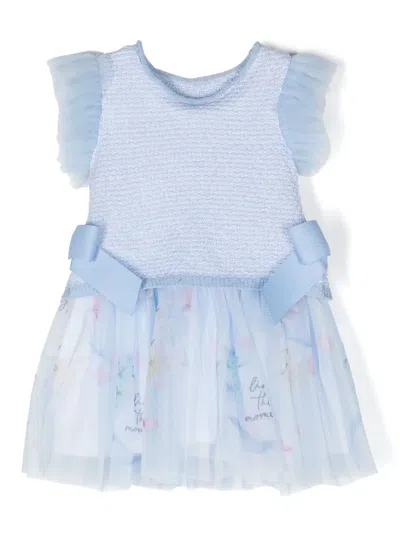 Lapin House Kids' Graphic-print Tutu Dress In Blue