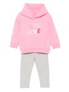 Lapin House Hooded Tracksuit Set In Pink