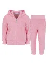 Lapin House Logo-appliqué Tracksuit Set In Pink
