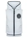 Lapin House Logo-patch Gilet In White