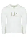 Lapin House Logo-print Long-sleeve T-shirt In White