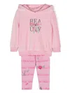 Lapin House Logo-print Tracksuit In 粉色