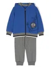 Lapin House Patch-detailing Tracksuit In Blue