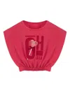 Lapin House T-shirt Mit Slogan-print In Rot