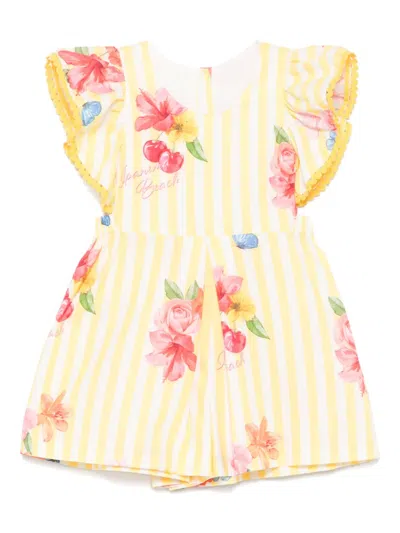 Lapin House Kids' Striped Playsuit