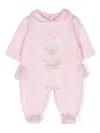 Lapin House Teddy Bear-print Pajamas In 粉色