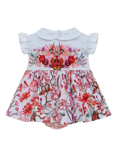 Lapin House Babies' X Mary Katrantzou Floral-print Dress In Multi