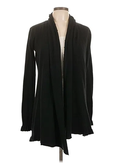 Pre-owned Lapis Cardigan Sweater In Black