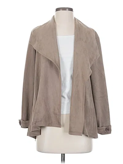 Pre-owned Lapis Cardigan Sweater In Brown