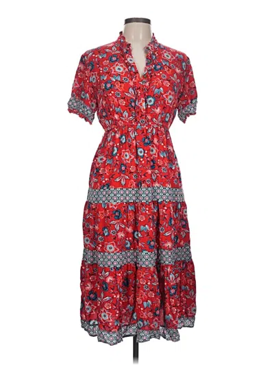 Pre-owned Lapis Casual Dress In Red