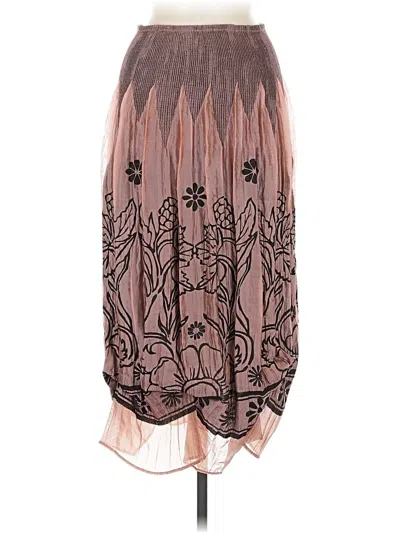 Pre-owned Lapis Casual Skirt In Brown
