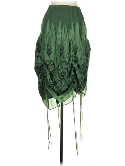 Pre-owned Lapis Casual Skirt In Green