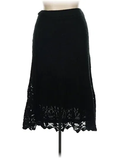 Pre-owned Lapis Formal Skirt In Black