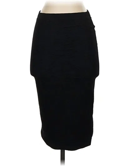 Pre-owned Lapis Formal Skirt In Black