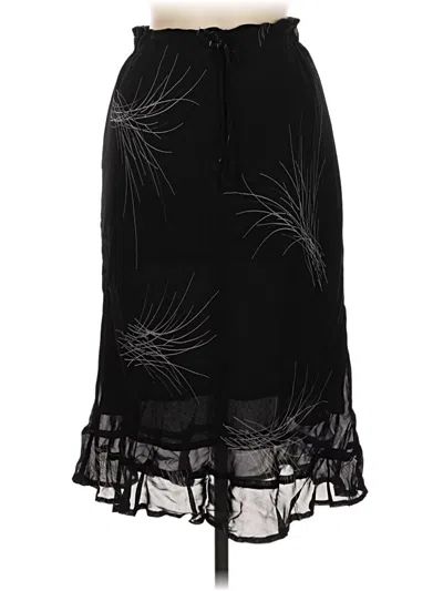Pre-owned Lapis Formal Skirt In Black