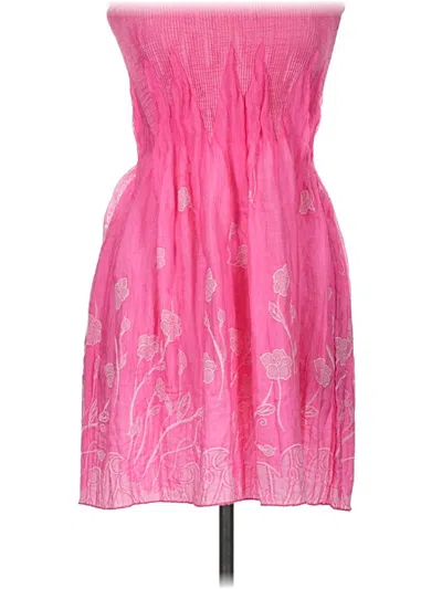 Pre-owned Lapis Formal Skirt In Pink