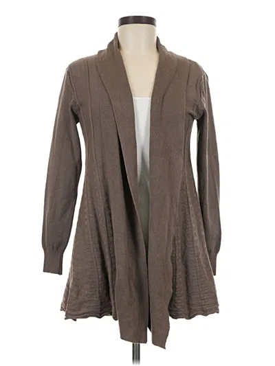 Pre-owned Lapis Kimono In Brown
