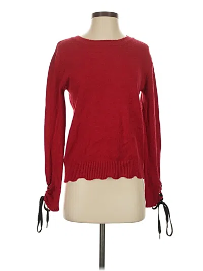 Pre-owned Lapis Pullover Sweater In Red