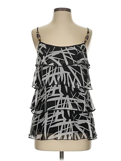 Pre-owned Lapis Sleeveless Top Black Square Neckline Tops