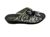 Laplume Women's Jen Sandals In Zebra Nubuck In Multi