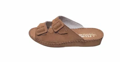 Laplume Women's Jenn Sandal In Tan In Brown