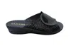 Laplume Women's Paola Sandals In Black Croco In Multi