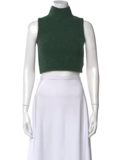 Pre-owned Lapointe Alpaca Turtleneck Sweater In Brown