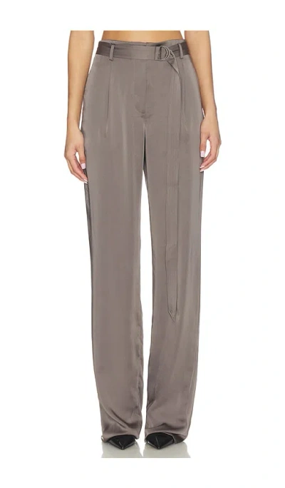 Lapointe Belted Pant In Gray