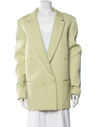 Pre-owned Lapointe Blazer In Green
