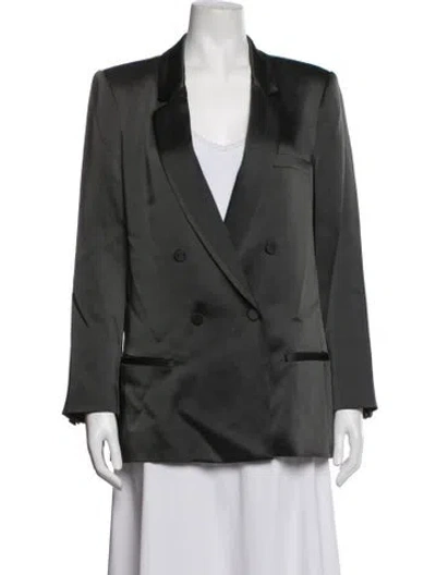 Pre-owned Lapointe Blazer In Grey