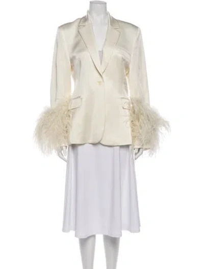 Pre-owned Lapointe Blazer In Neutral