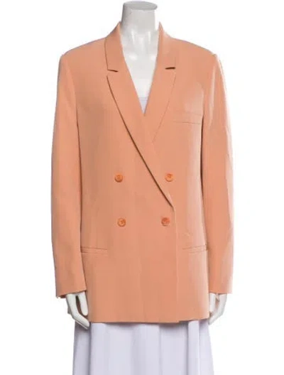 Pre-owned Lapointe Blazer In Orange