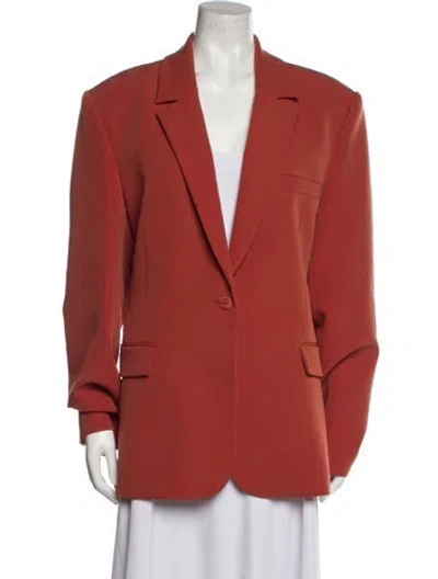 Pre-owned Lapointe Blazer In Orange