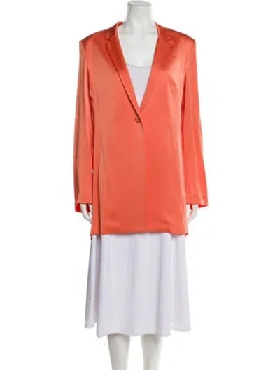 Pre-owned Lapointe Blazer In Orange