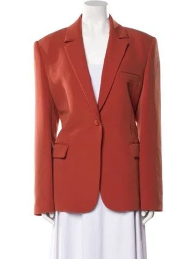 Pre-owned Lapointe Blazer In Orange