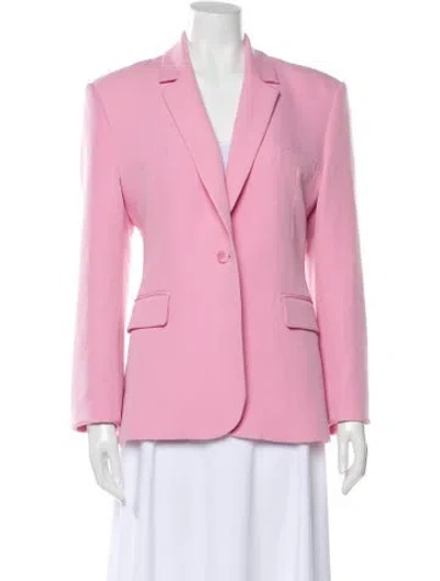 Pre-owned Lapointe Blazer In Pink