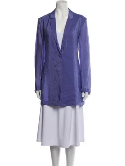 Pre-owned Lapointe Blazer In Purple