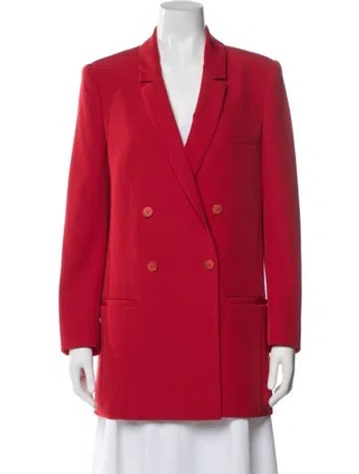 Pre-owned Lapointe Blazer In Red