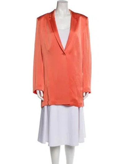 Pre-owned Lapointe Blazer W/ Tags In Orange