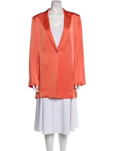 Pre-owned Lapointe Blazer W/ Tags In Orange