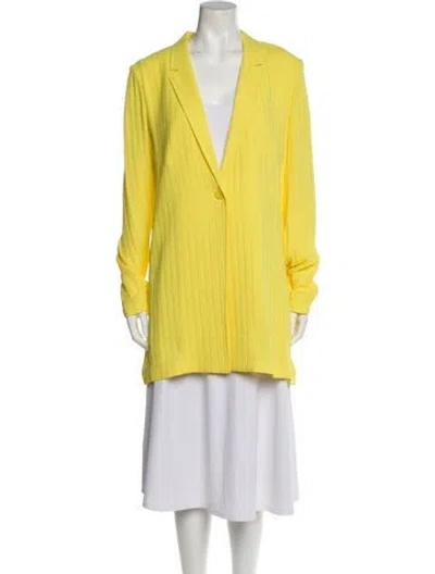 Pre-owned Lapointe Blazer W/ Tags In Yellow